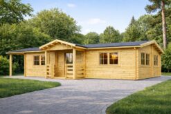 Timber Summer House DONNA 63 m² + 11.5 m²