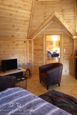 Double Grill Cabin 16.5 m² + 25 m² with 4.6 m² Corridor