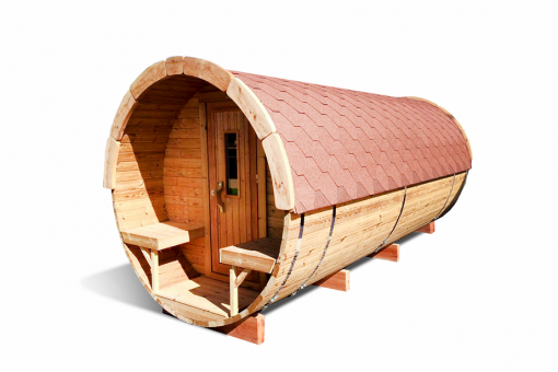 Sauna barrel 4.8 m - thermo wood