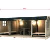 Camping Cabin BUS 2.4 m x 5.9 m