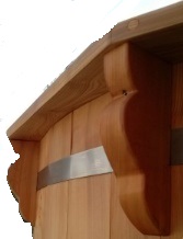 Wooden sill
