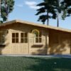 Wooden house CLARA (7m x 4m), 44mm/66mm