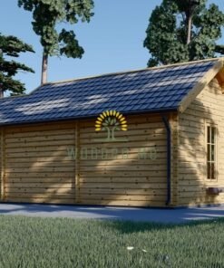 Wooden cabin ELLA (7m x 4m), 44mm/66mm