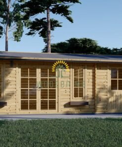 Wooden house LEA (7m x 4m), 44mm/66mm