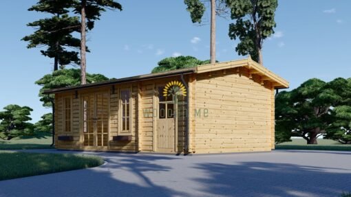 Wooden house LEA (7m x 4m), 44mm/66mm