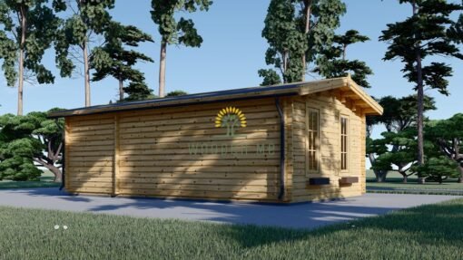 Wooden house LEA (7m x 4m), 44mm/66mm