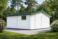 6x6 Garden House with Terrace OLIVIA