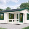 6x6 Garden House with Terrace OLIVIA