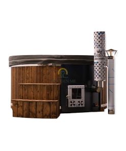 Hot tub integrated heater