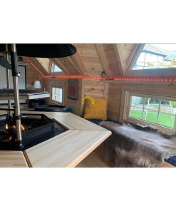 Camping Grill cabin 9.2m² with wide extension
