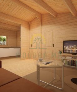 Wooden house Almeria 6 x 8,87 68 mm