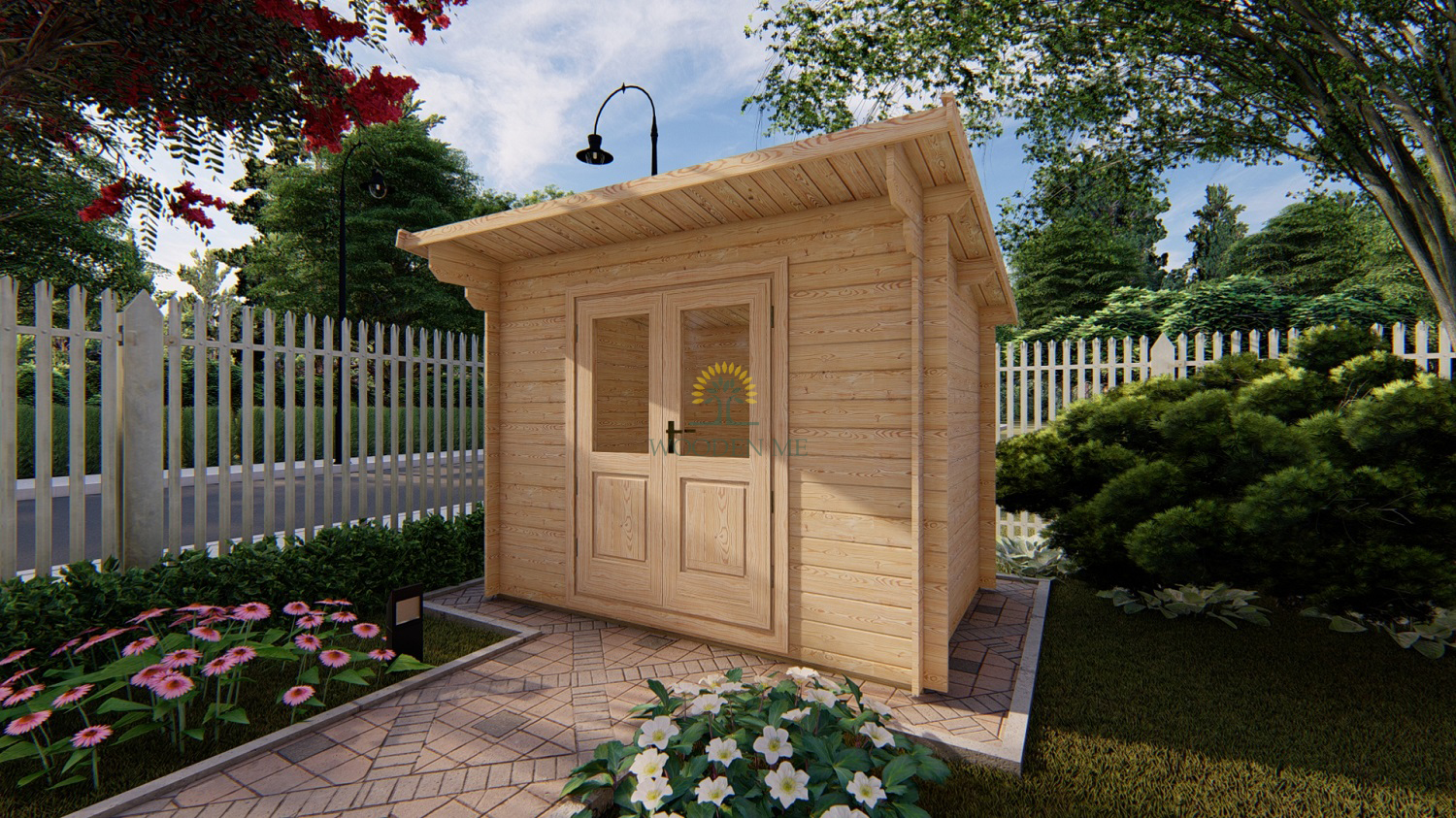 Garden shed EDITH 3x2m, 28mm