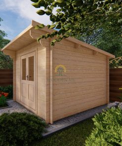 Garden shed EDITH 3x3m, 28mm