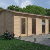 Wooden cabin EMILY 4.042 m x 7.8 m 44 mm