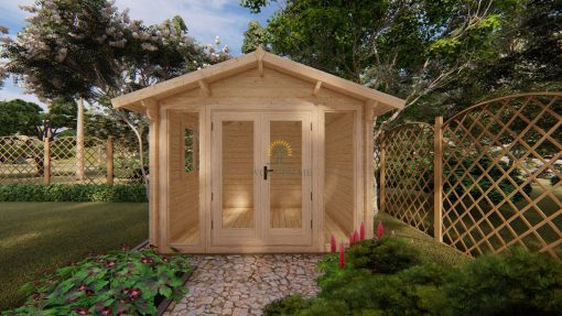 Garden shed EMMA 3x3m, 28mm