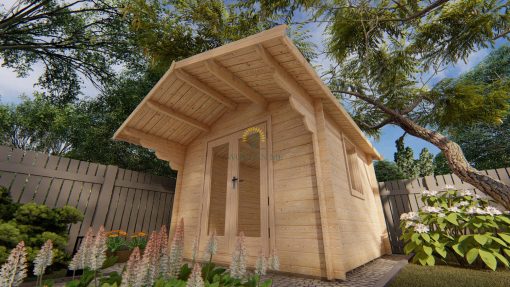 Garden shed IMPERIAL 3x3m, 28 mm