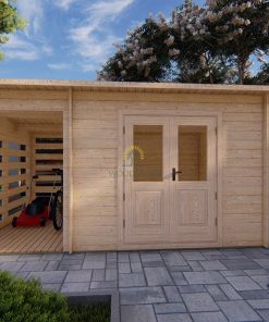 Garden shed LIMA 4,5x3m, 28 mm
