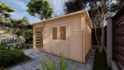 Garden shed LIMA 4,5x3m, 28 mm