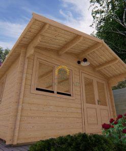 Wooden cabin LINUS 4m x 5m 44 mm