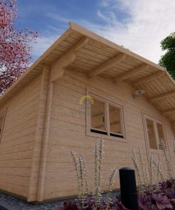Wooden house LINUS 6m x 6m, 44 mm