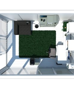 Insulated Cube - Garden Office 3 x 4 m