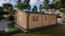Wooden house Olga 8 x 9 68 mm