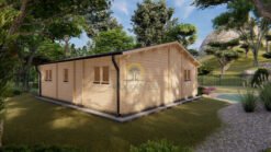 Wooden house Olga 8 x 9 68 mm