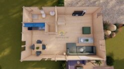Wooden house Verona 5,93 x 8,75 68 mm