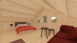 Wooden house Verona 5,93 x 8,75 68 mm
