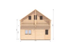 Wooden house Verona 5,93 x 8,75 68 mm