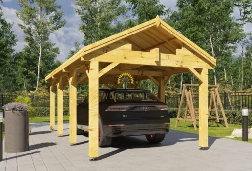 Carport 18 m²