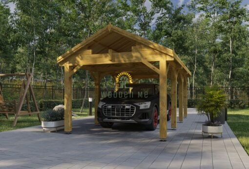 Carport 18 m²