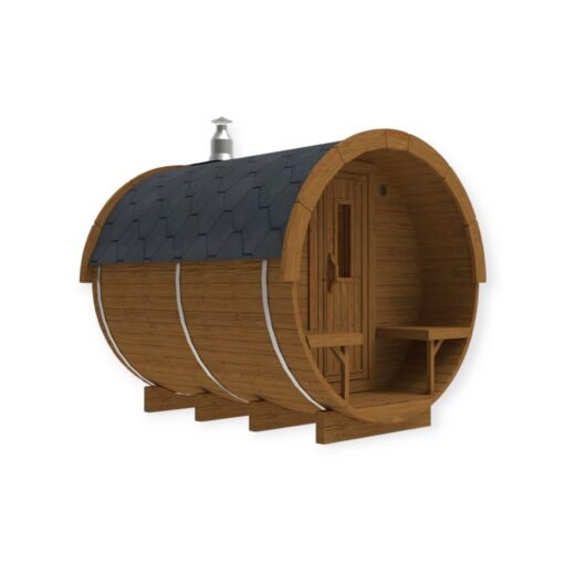 Sauna barrel 2.4 m Ø 2.2 m