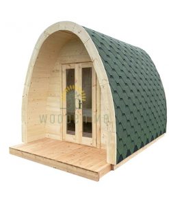 Luxury camping Pod 2,4 m x 3 m
