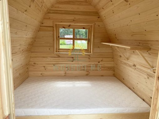 Luxury camping Pod 2,4 m x 3 m
