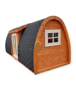 Insulated Camping Pod 2.4 m x 6.3 m (Side Entrance)