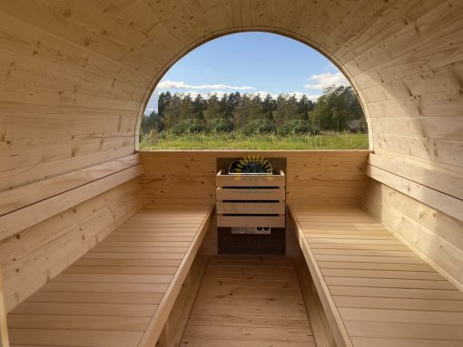 Sauna barrel 3 m Ø 2.2 m