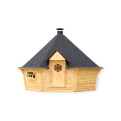Exclusive BBQ Hut with Sauna Cabin – 16.5 m²