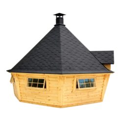 Exclusive BBQ Hut with Sauna Cabin – 16.5 m²