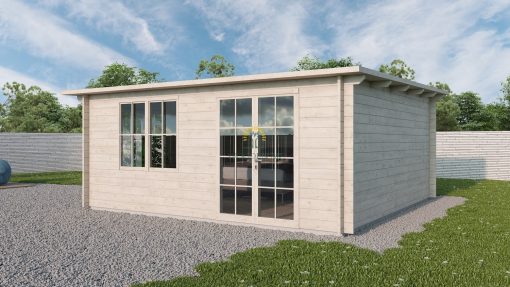 Wooden cabin – Gestus 22.56 m²