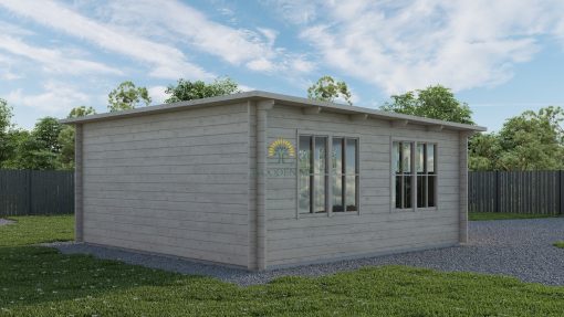 Wooden cabin – Gestus 22.56 m²