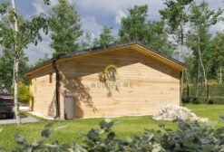 Garden cabin Oasis 595 cm x 595 cm (35,4 m²)