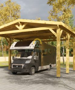 Carport for camping car (7 m x 6 m x 4 m )