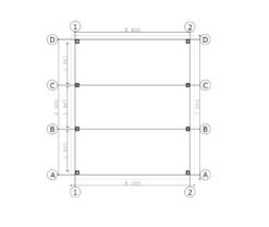 Carport for camping car (7 m x 6 m x 4 m )