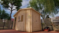 Garden shed Atlanta 3,56 x 2,2m, 28mm