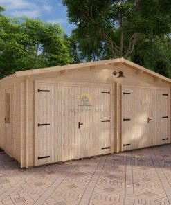 Double Garage 6m x 6m, 44 mm