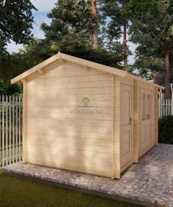 Garden shed Megy 2.6m x 4.1m, 28 mm