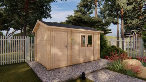 Garden shed Megy 2.6m x 4.1m, 28 mm