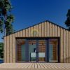 Garden Cabin Tonia (34 mm + 19 mm wooden cladding), 15 m²