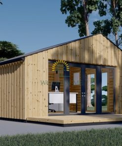 Garden Cabin Tonia (34 mm + 19 mm wooden cladding), 20 m²